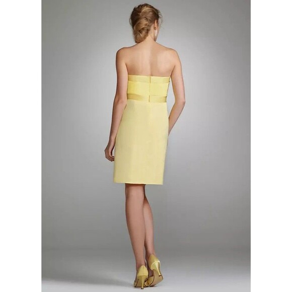 NWT!! David’s Bridal Short Strapless STYLE#84725 Size 16 Color Apple - Picture 2 of 14